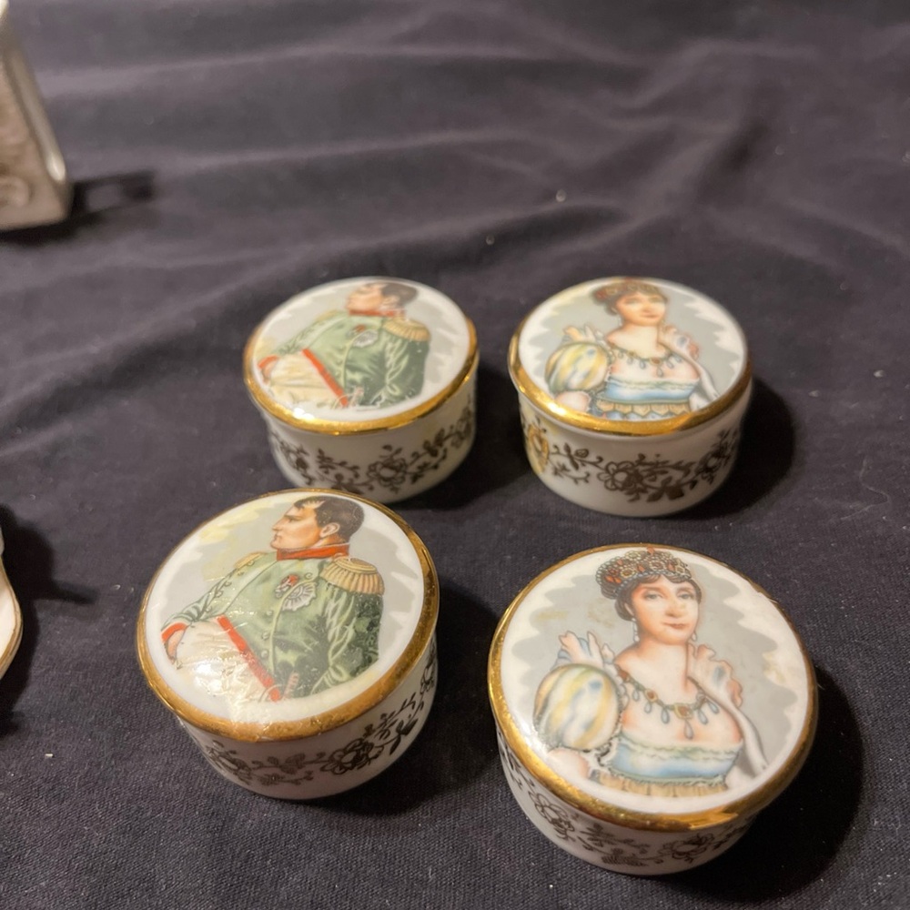 Floral Miniature Tea Set - Picture 2 of 2